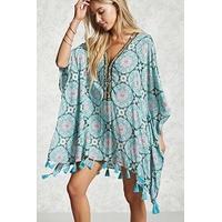 Tasseled Ornate Cover-Up Kaftan