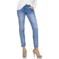 tantra jean rosa womens skinny jeans in blue