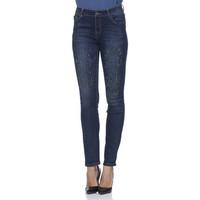 tantra jean rosa womens skinny jeans in blue