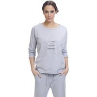 tantra hoodie lila womens long sleeve t shirt in grey