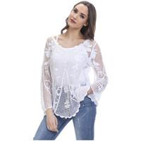 tantra top nour womens blouse in white