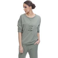 tantra hoodie lila womens long sleeve t shirt in green