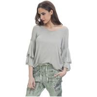 tantra top helena womens blouse in green