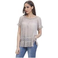 tantra top gaelle womens blouse in beige