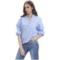 tantra blouse daphnee womens shirt in blue