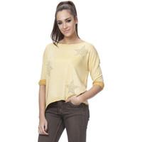 Tantra Top PIPA women\'s Long Sleeve T-shirt in yellow