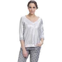 tantra top roma womens long sleeve t shirt in grey