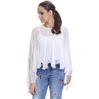 tantra top nicky womens blouse in white