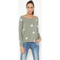 tantra top peneloppe womens long sleeve t shirt in green