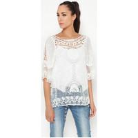 tantra top berenice womens blouse in white