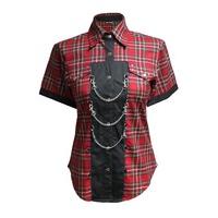 tartan chain shirt size xxl