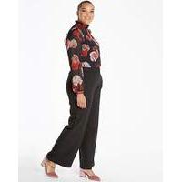 tailored wide leg trousers regular