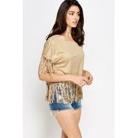 Tassel Hem Top