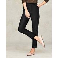 Tapered Leg Cotton Sateen Trouser Reg