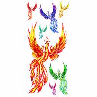 Tattoo Stickers Totem Series Pattern Lower Back WaterproofWomen Men Teen Flash Tattoo Temporary Tattoos