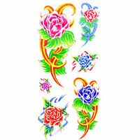 tattoo stickers totem series pattern lower back waterproofwomen men te ...