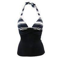 Tankini Swimsuit Emmatika Stripe Black