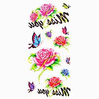 Tattoo Stickers Totem Series Pattern Lower Back WaterproofWomen Men Teen Flash Tattoo Temporary Tattoos