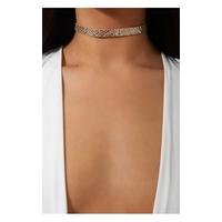 Taya Gold Glitter Choker