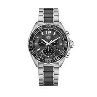 Tag Heuer Gents Formula 1 Steel and Ceramic Chronograph Watch