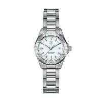 TAG Heuer Aquaracer quartz ladies\' mother of pearl bracelet watch