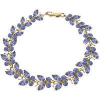 Tanzanite Butterfly Bracelet 7.8ctw in 9ct Gold