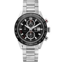 TAG Heuer Mens Chronograph Carrera Ceramic Black Dial Bracelet Watch CAR201Z.BA0714