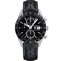 tag heuer mens carrera chronograph strap watch cv201ajfc6357