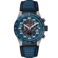 TAG Heuer Mens Carrera Red Bull Racing Special Edition Blue Skeleton Watch CAR2A1N.FT6100