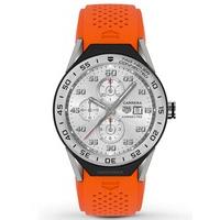 tag heuer connected titanium orange rubber strap watch sbf8a801411ft60 ...