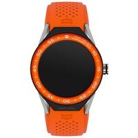 TAG Heuer Mens Connected Orange Rubber Watch Strap 1FT6081
