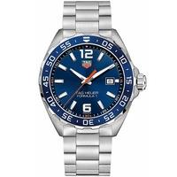TAG Heuer Mens Formula One Blue Dial Bracelet Watch WAZ1010.BA0842