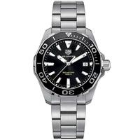 TAG Heuer Mens Aquaracer Black Dial Bracelet Watch WAY111A.BA0928