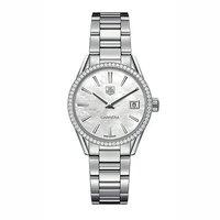 tag heuer ladies mother of pearl carrea watch
