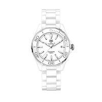 Tag Heuer Ladies Aquaracer 35mm White Ceramic Watch