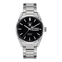 tag heuer gents carrera calibre 5 day date automatic watch