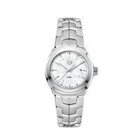 Tag Heuer Lady Link 32mm White Mother Of Pearl Dial Stainless Steel Watch