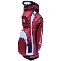 TaylorMade 2017 Corza Cart Bag RedWhtBlk