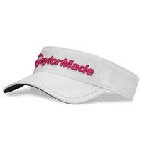 TaylorMade 2016 Womens Radar Visor - White/Rasp