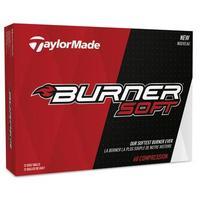 taylormade soft burner golf balls 1 dozen