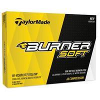 TaylorMade Burner Soft Yellow Golf Balls 1 Dozen