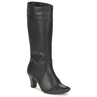 tbs falbax womens high boots in black