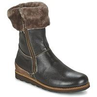 tbs artick womens mid boots in black