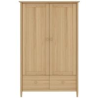 TCH Anais Oak Wardrobe - 2 Drawer