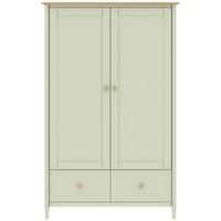 TCH Elise Painted Wardrobe - 2 Drawer