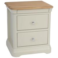 tch cromwell painted bedside cabinet 2 drawer