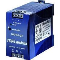 TDK-Lambda DPP-50-24 DIN Rail Power Supply 24Vdc 2.1A 50W, 1-Phase, PFC