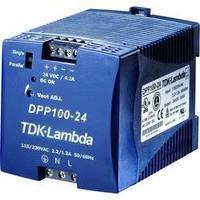 TDK-Lambda DPP-100-24 DIN Rail Power Supply 24Vdc 4.2A 100W, 1-Phase, PFC