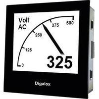 TDE Instruments Digalox DPM72-AV Graphical DIN-panelmeter for Voltage and Ampere TDE Instruments Digalox DPM72-AV