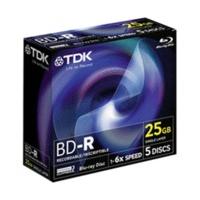 tdk bd r 25gb 135min 4x 25 jewelcase